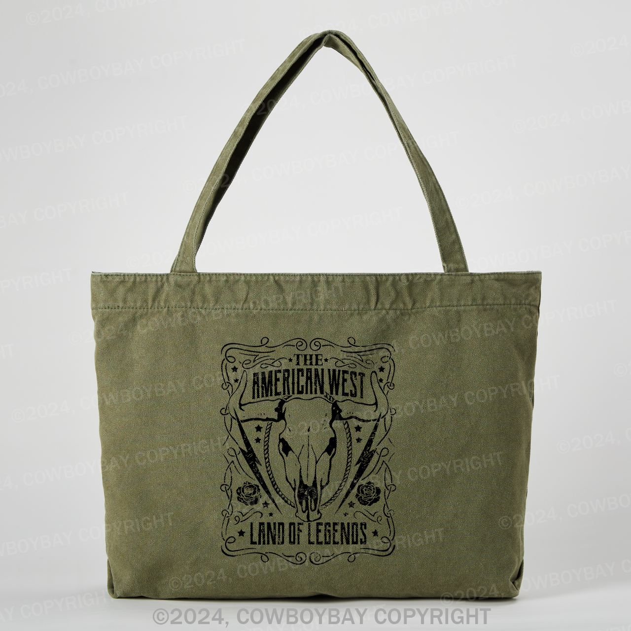 The American West Land Of Legends Tote Bag