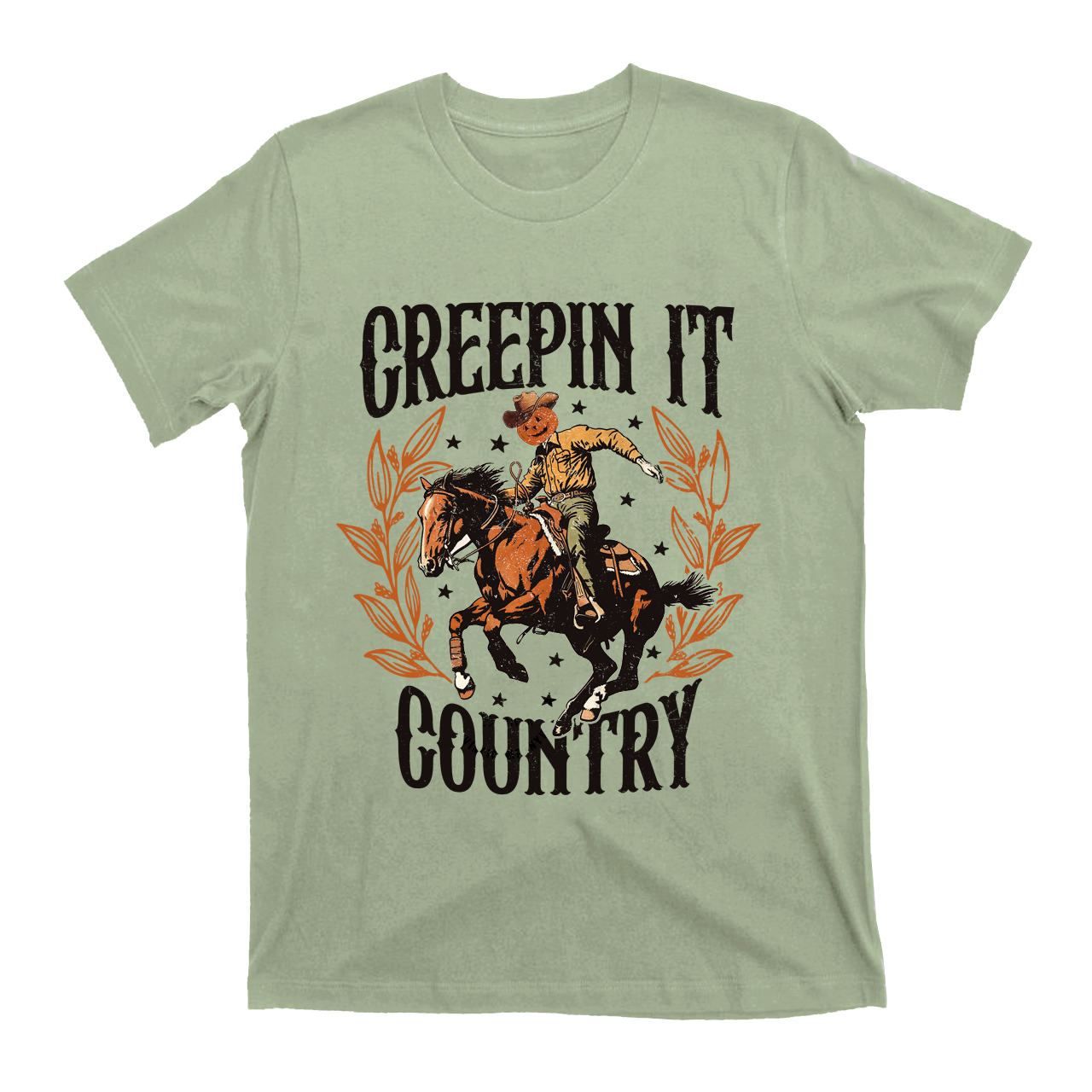Creepin It Country Western Halloween T-Shirts