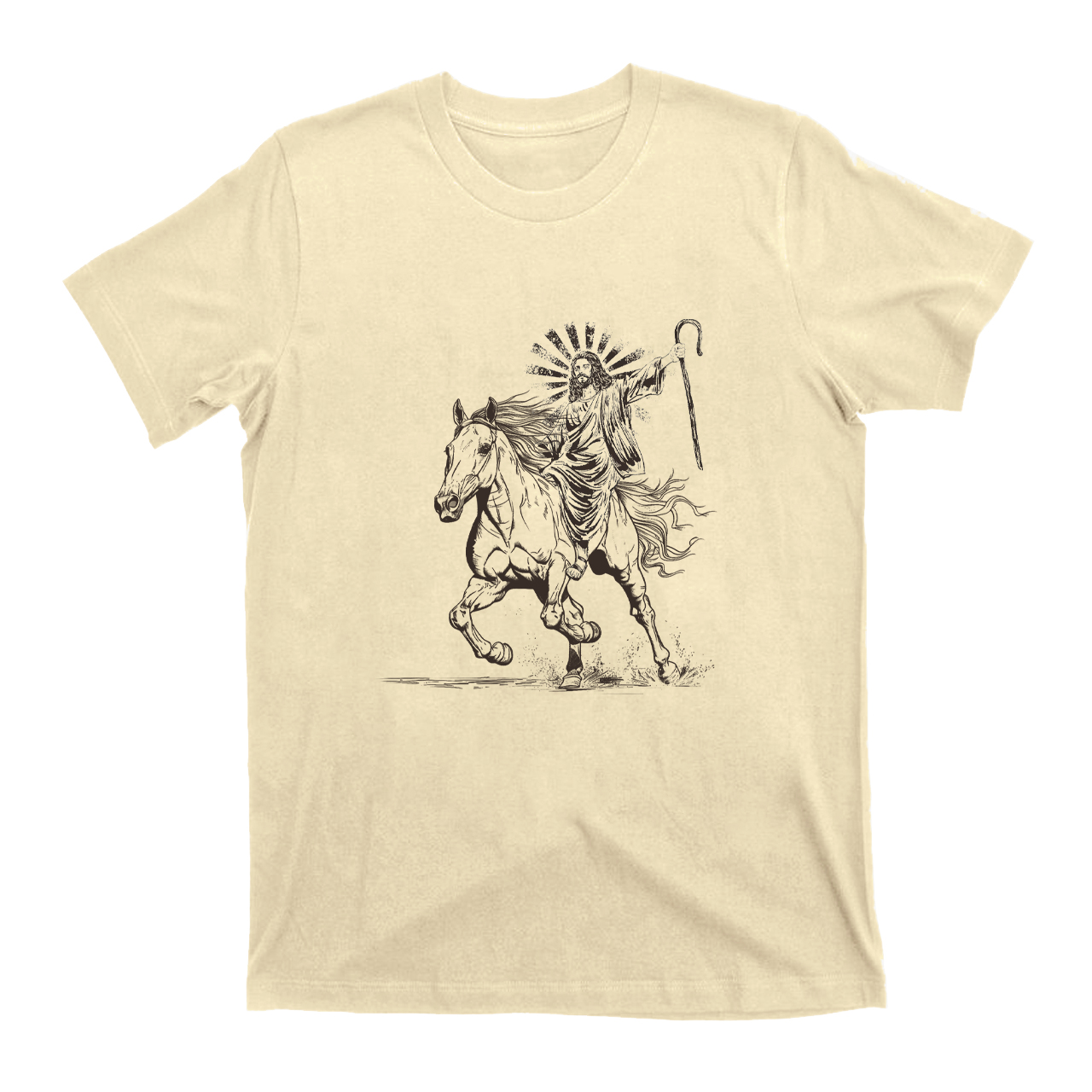 Jesus Riding Horse T-Shirts