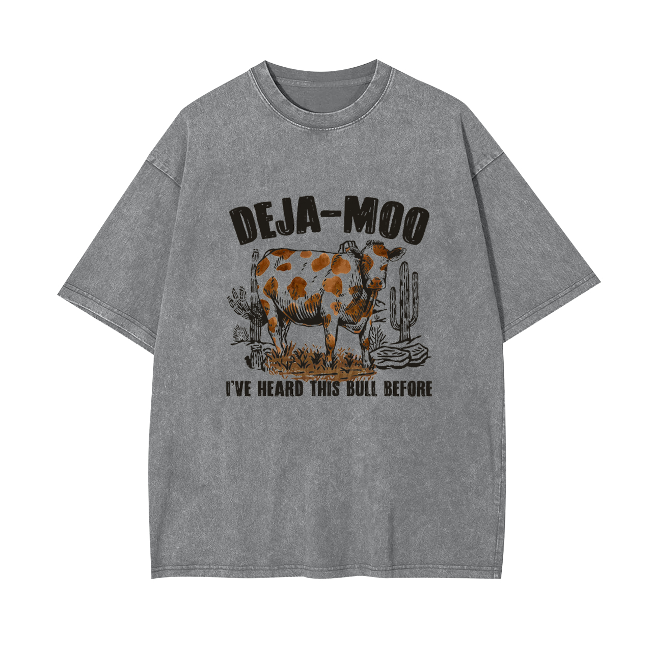 Deja-Moo Garment-dye Tees