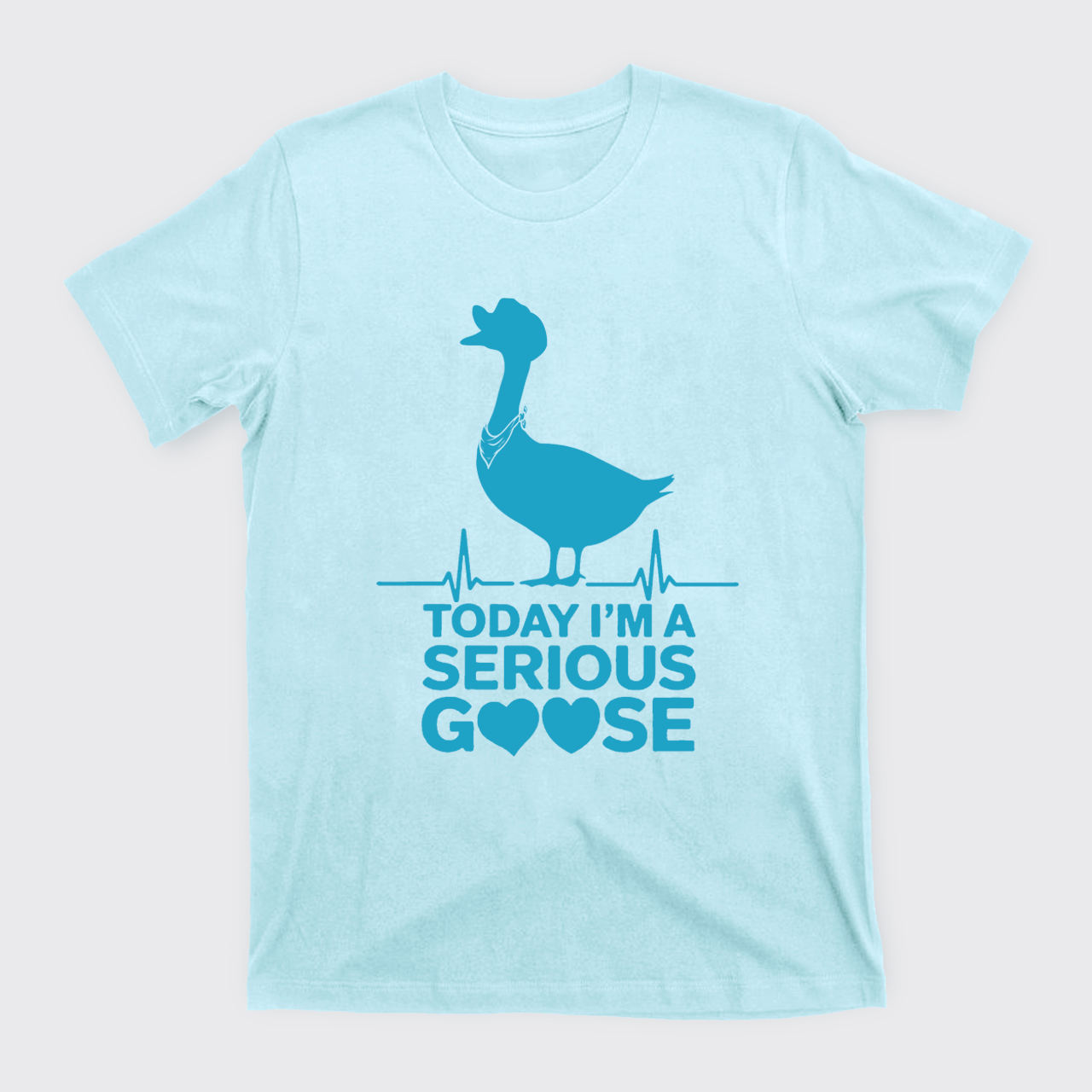 Funny Goose-Today I'm A Serious Goose T-Shirts