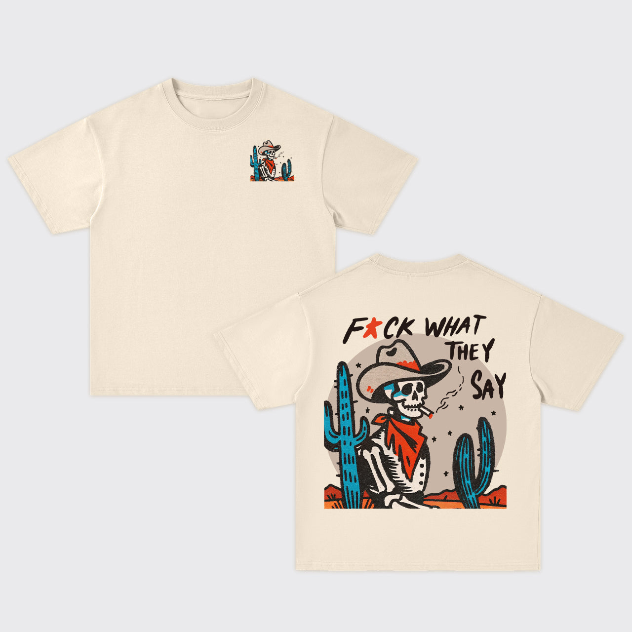 F*ck What They Say Oversize T-Shirts