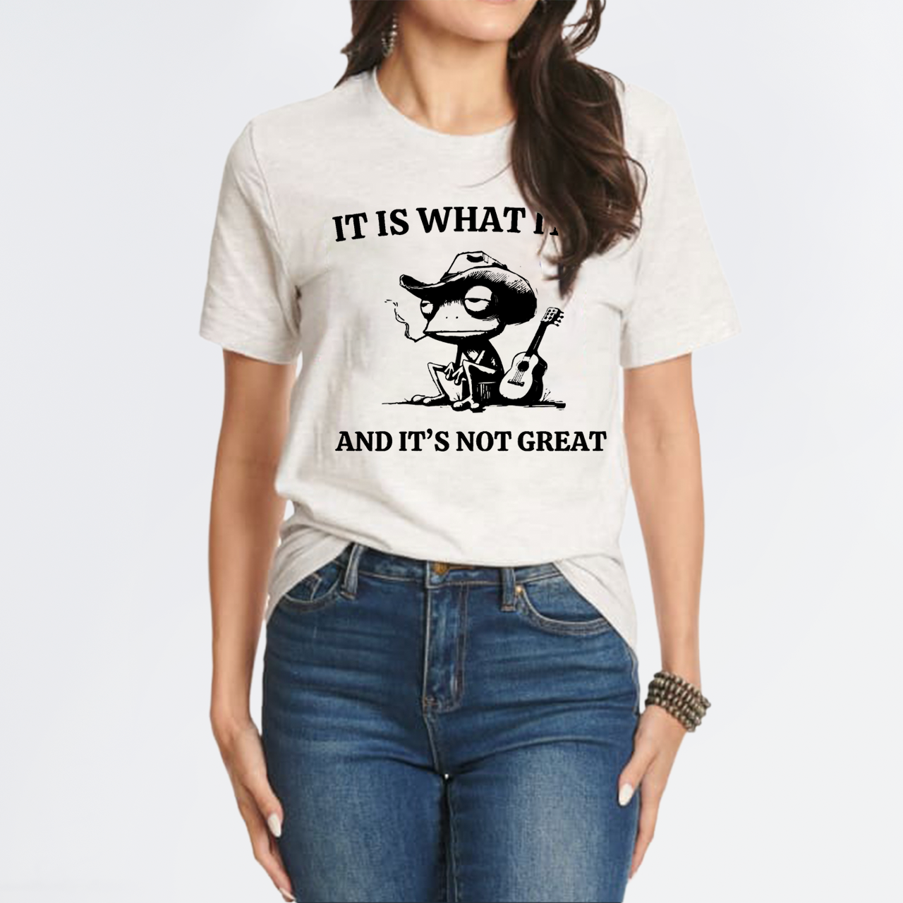 It Is What It Is Funny T-Shirts
