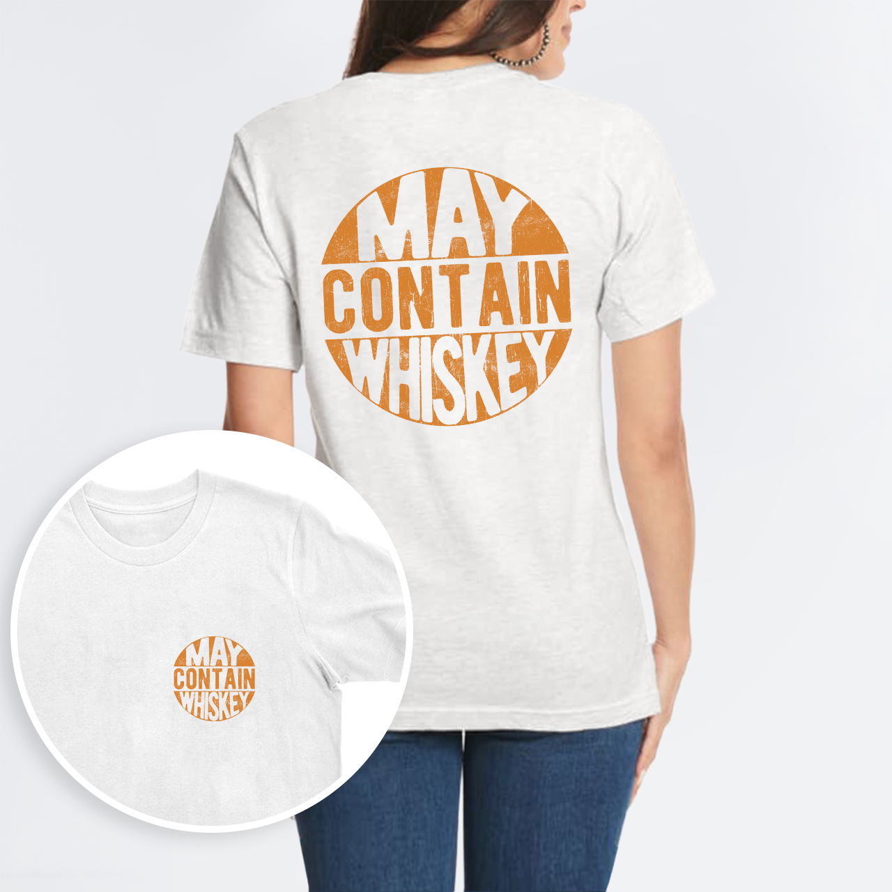 May Contain Whiskey T-Shirts