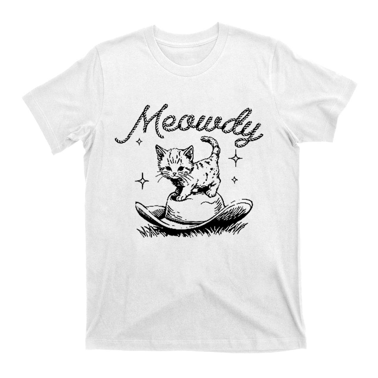 Meowdy Cute Kitten Cat T-Shirts