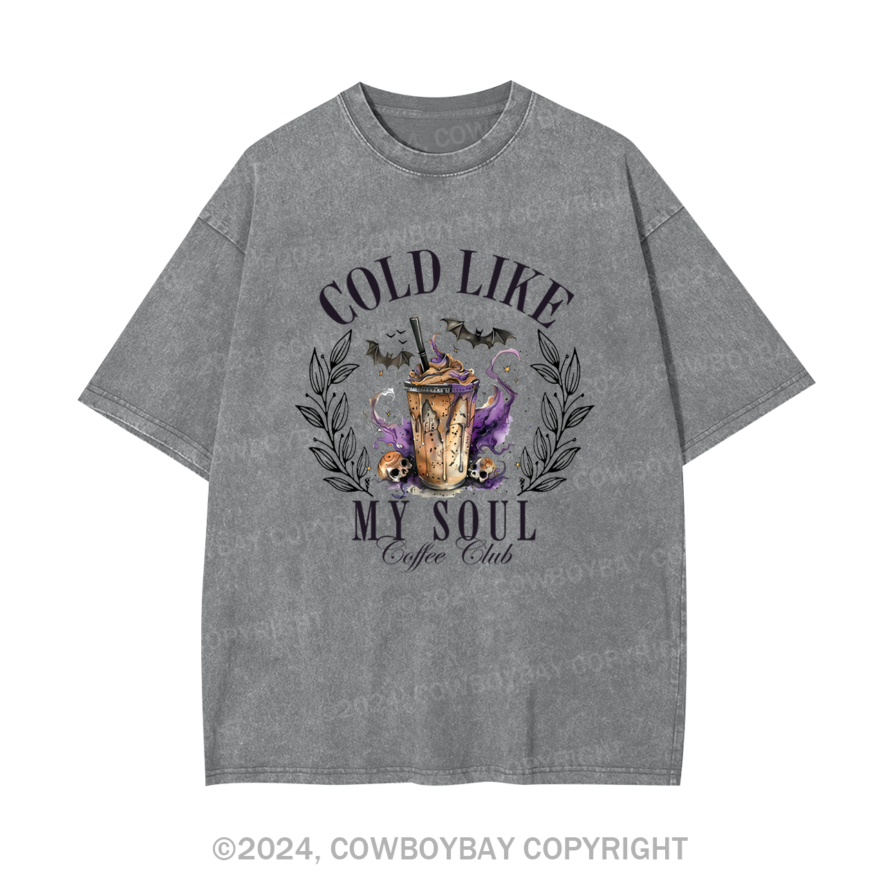 Cold Like My Soul Garment-dye Tees