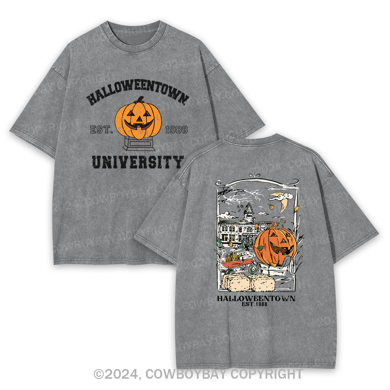 Halloweentown EST.1998 Garment-dye Tees