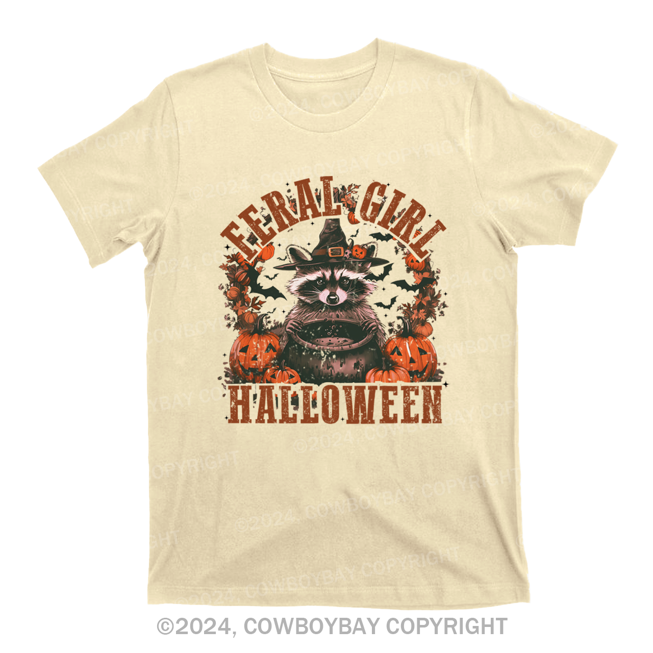 Feral Girl Halloween T-Shirts