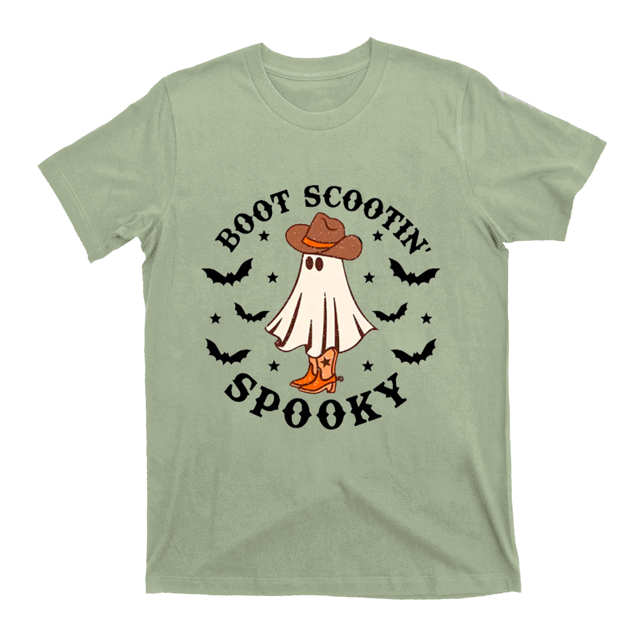 Western Halloween Boot Scootin Spooky T-shirt
