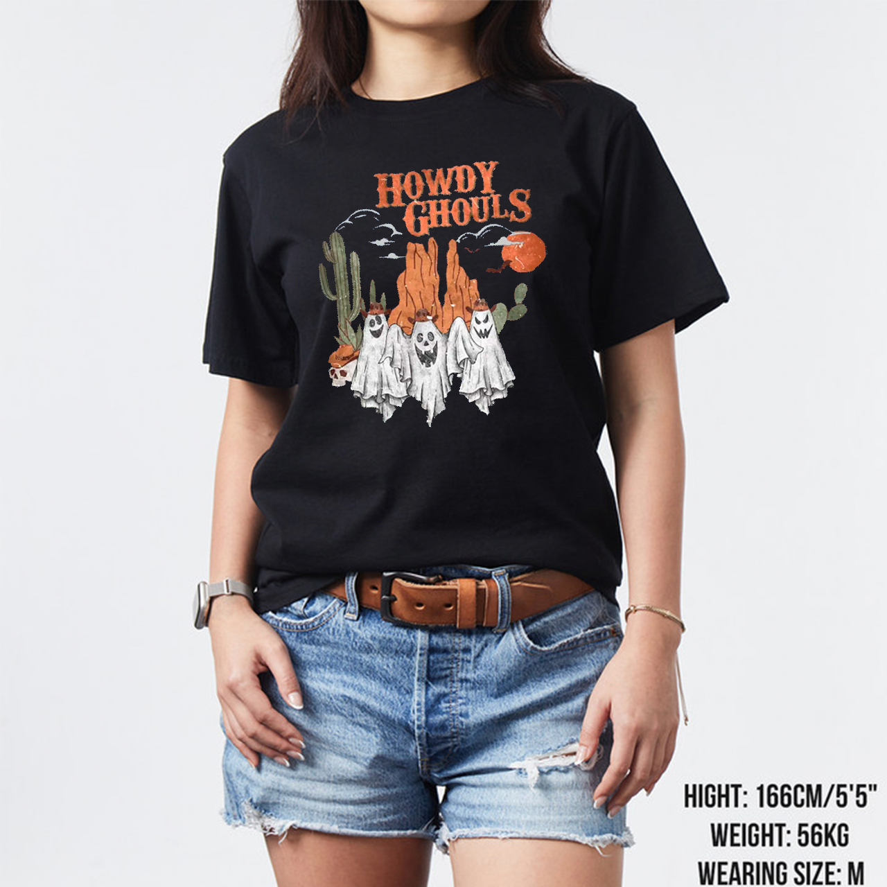 Halloween Western Ghost Cowboy Carnival T-Shirts
