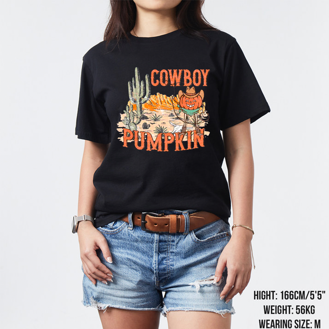 Halloween Cowboy Assassin Pumpkin T-Shirts