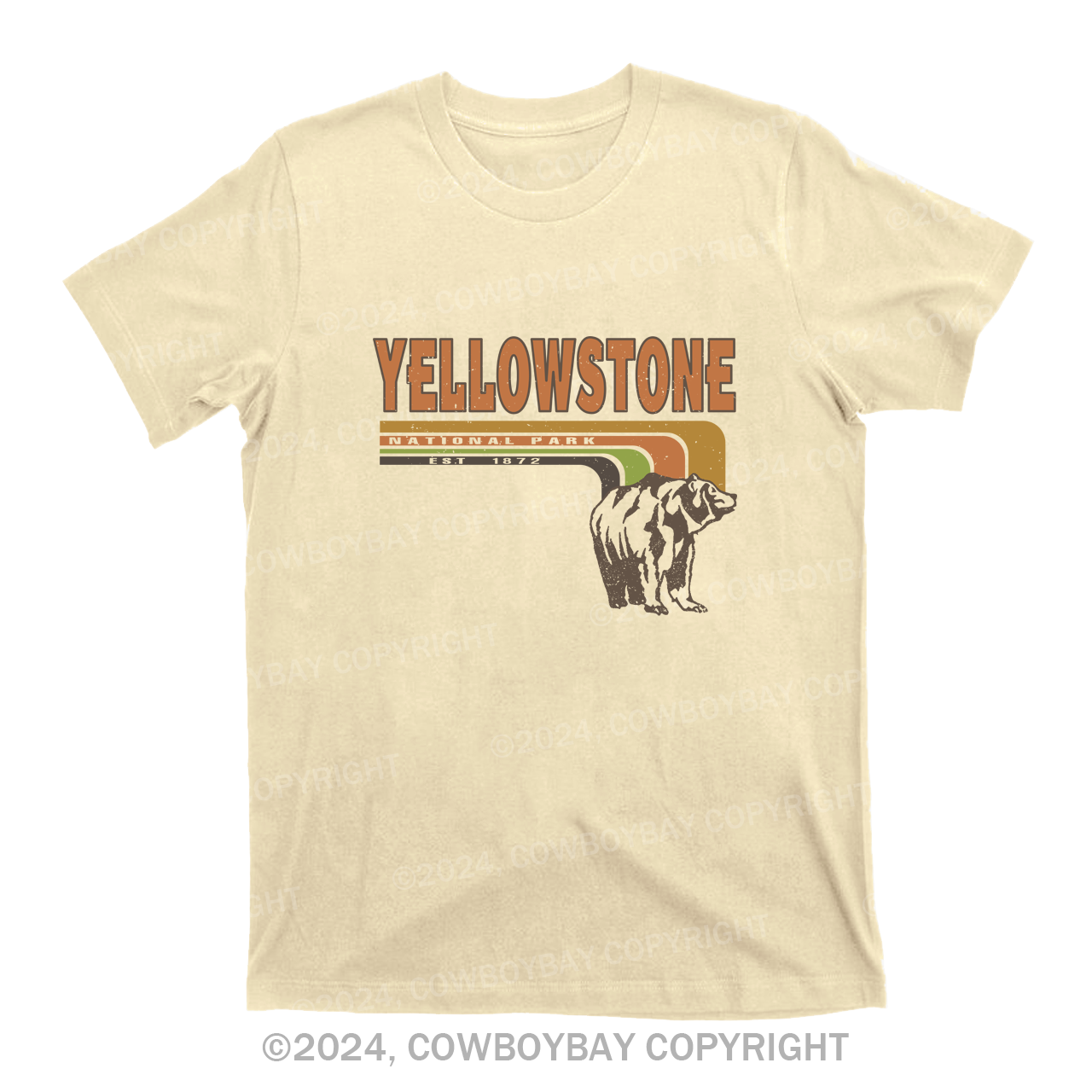 Inspired Yellowstone National Park T-Shirts
