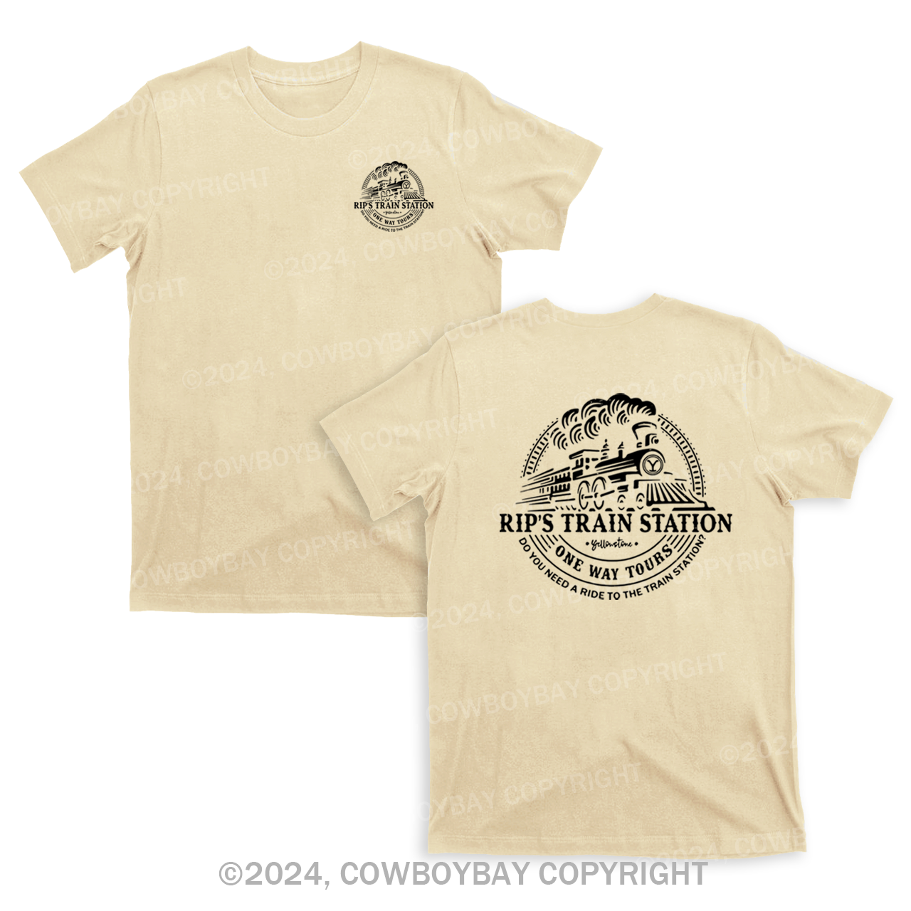 Rip's Train Station T-Shirts