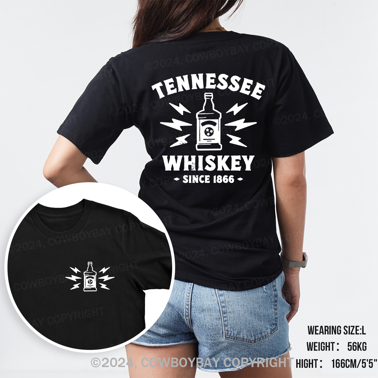 Tennessee Whiskey Jack Daniel's Alcohol Liquor T-Shirts