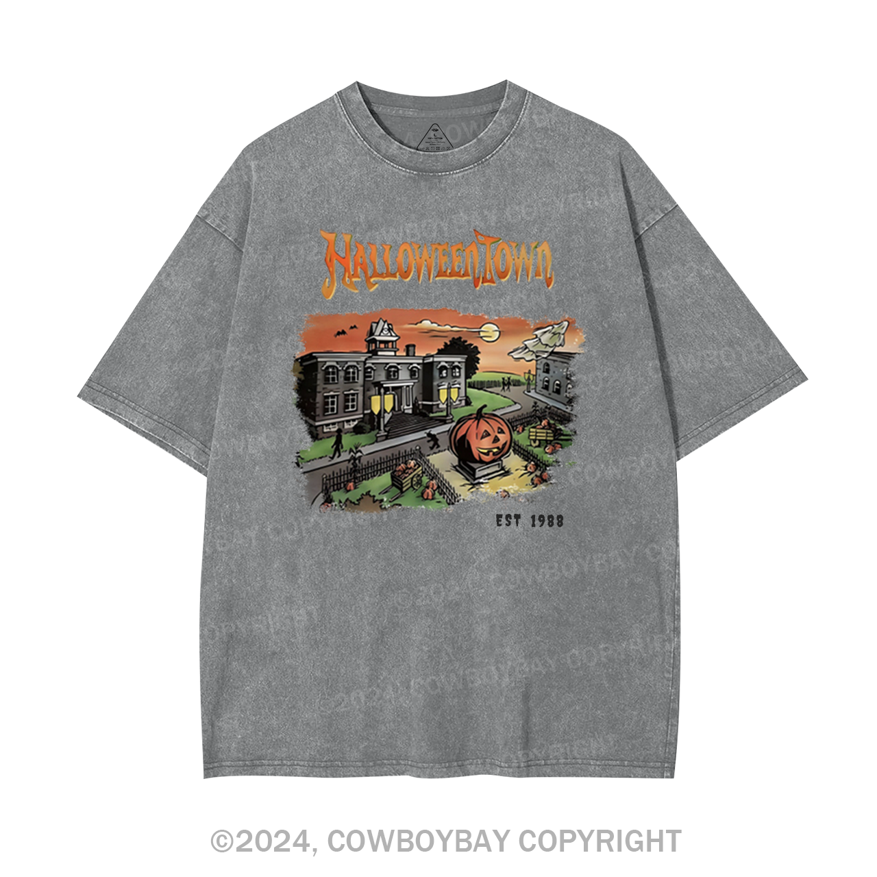 Halloween Town University Garment-dye Tees