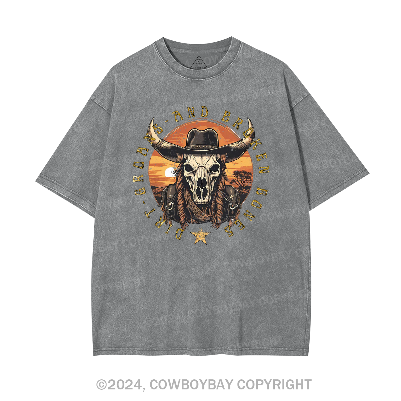 Longhorn Spirit Garment-dye Tees