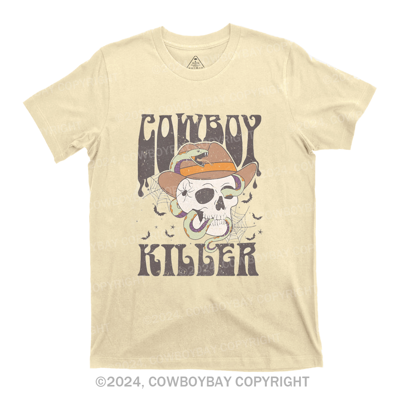 The Cowboy Killer Has To Pass Halloweens T-Shirts