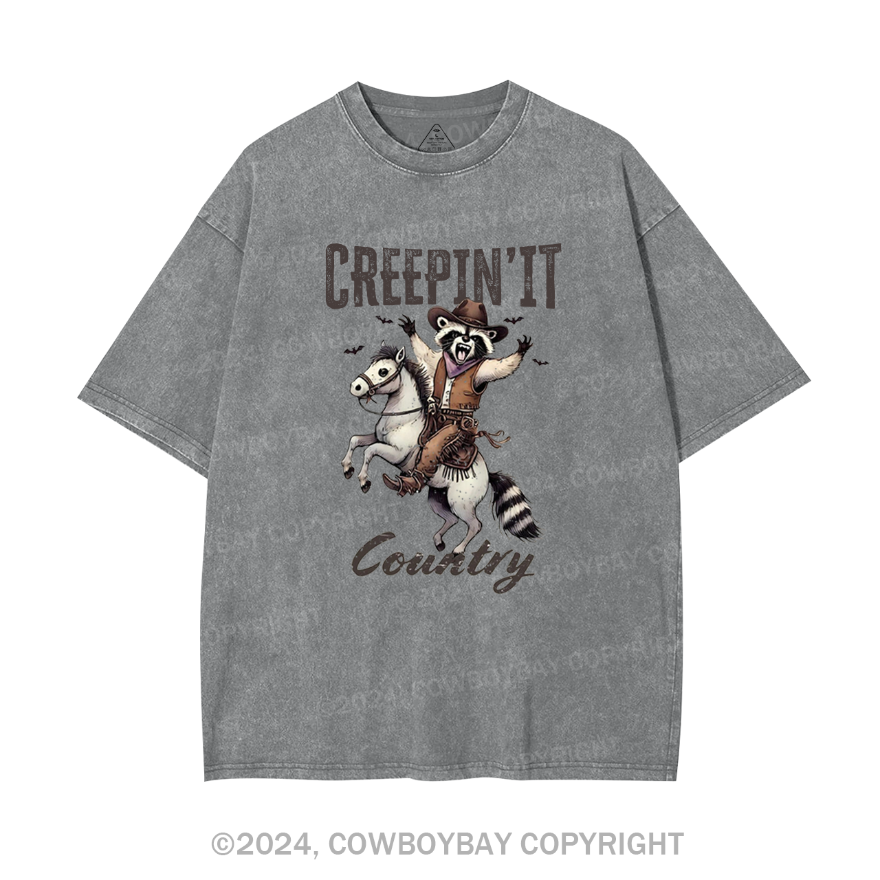 Creepin' It Country Garment-dye Tees