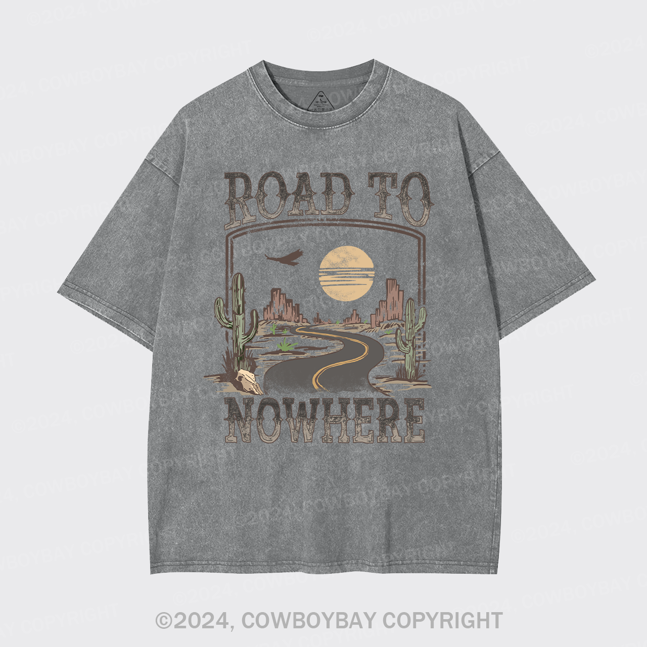 Road To Nowhere Garment-dye Tees