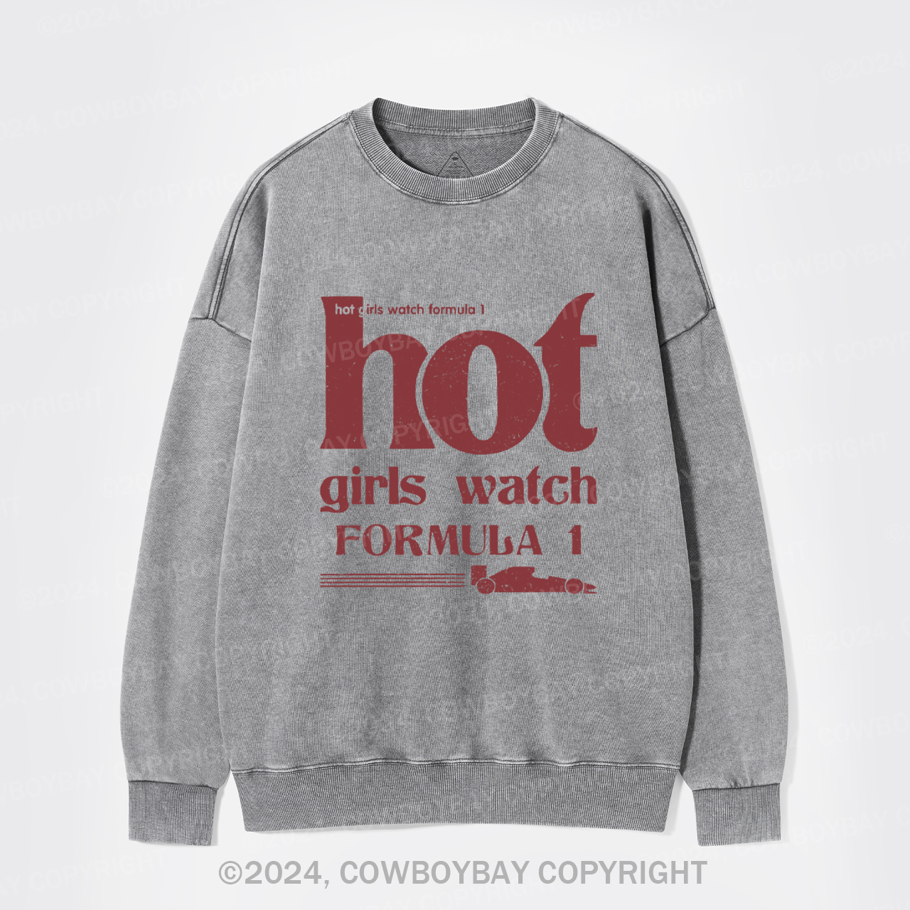 Formula One Washed Sweatshirts