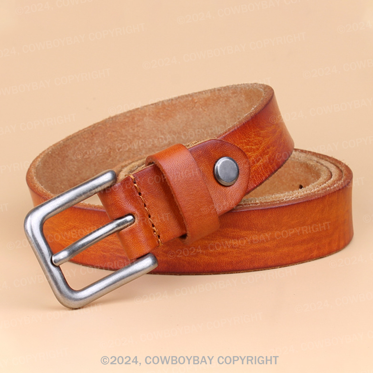 Vintage Pin Buckle Belt