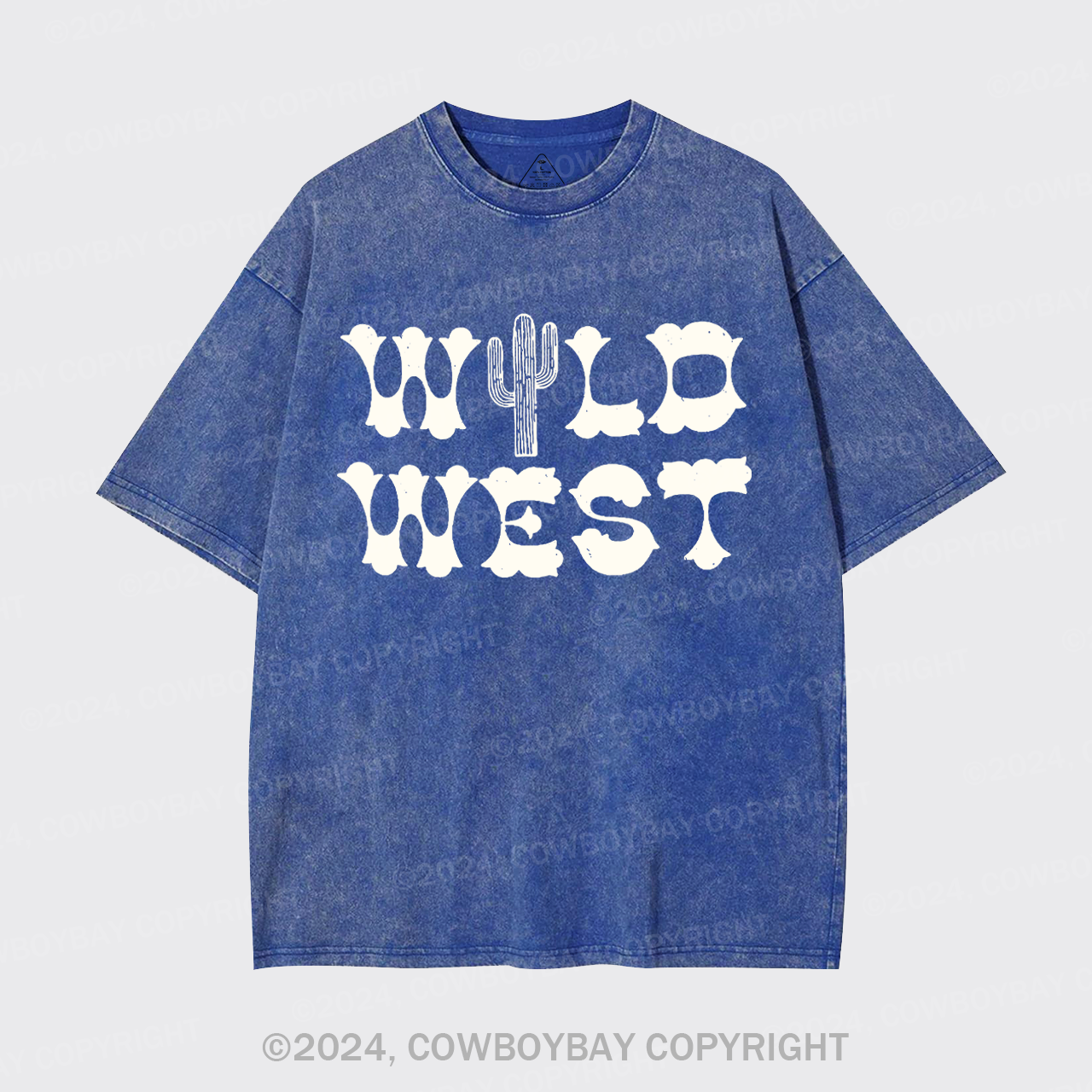 Wild West Desert Cowboy Garment-dye Tees
