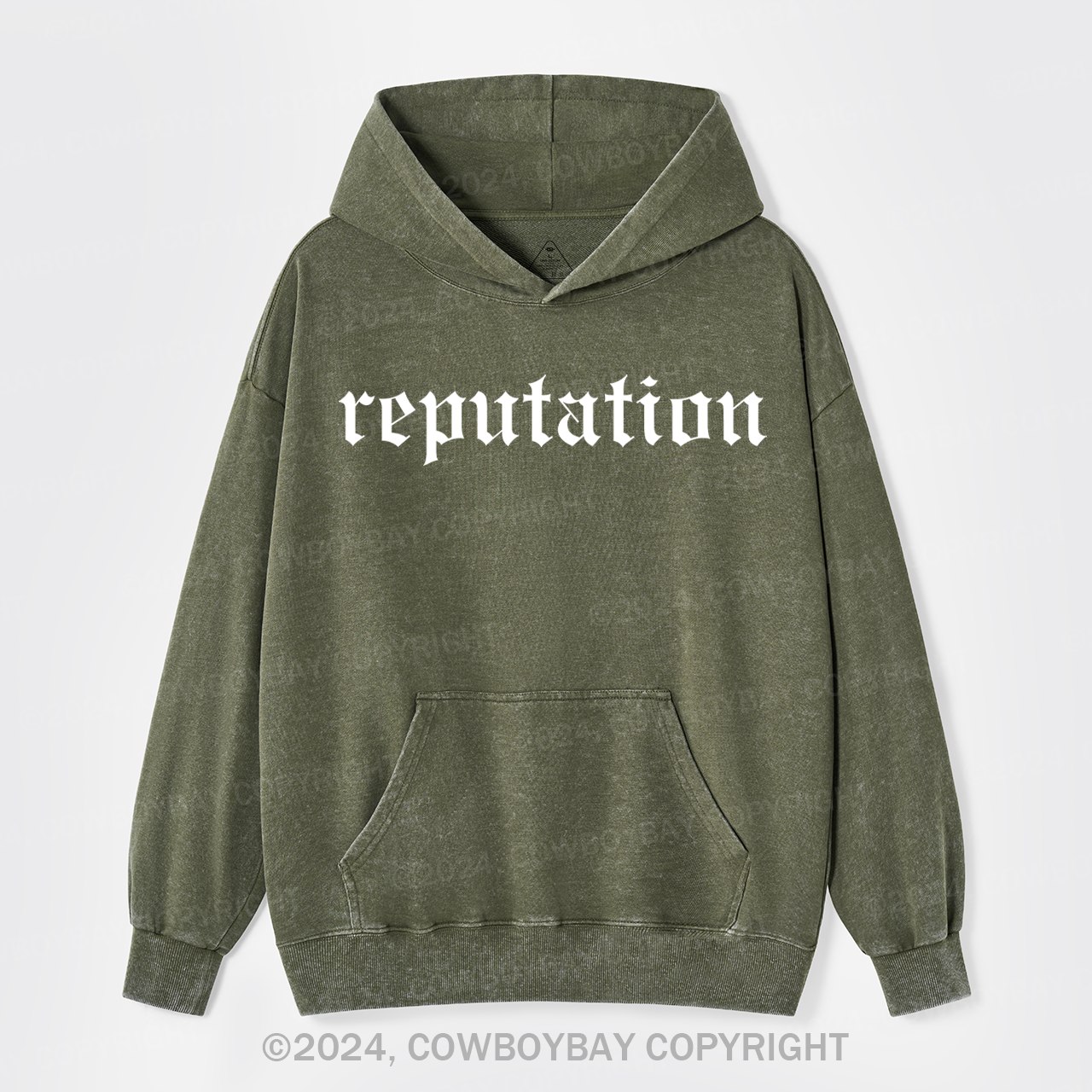 Reputation Garment-Dye Hoodies