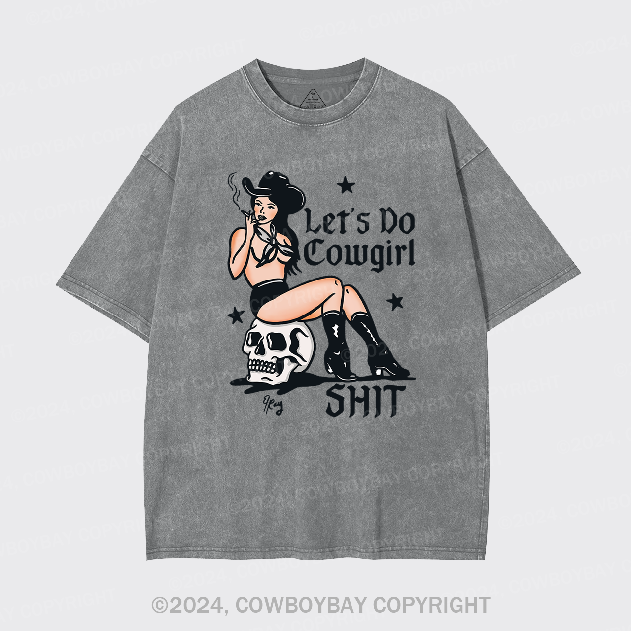 Let's Do Cowgirl Shit Garment-dye Tees
