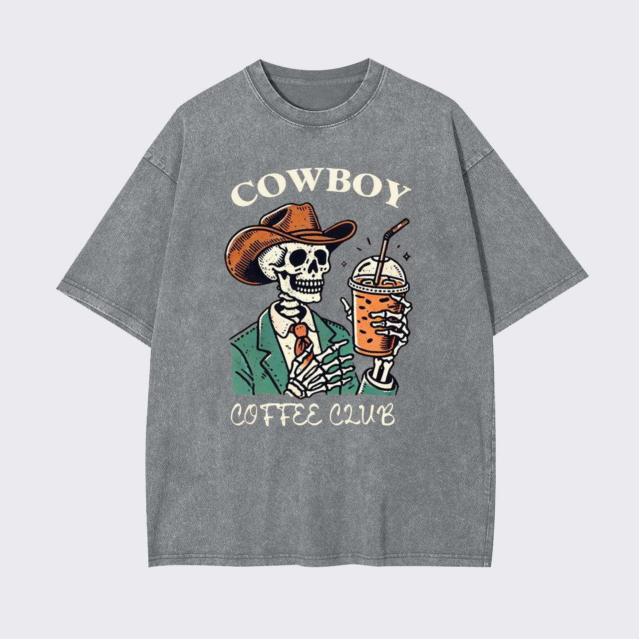 Cowboy Coffee Club Garment-dye Tees