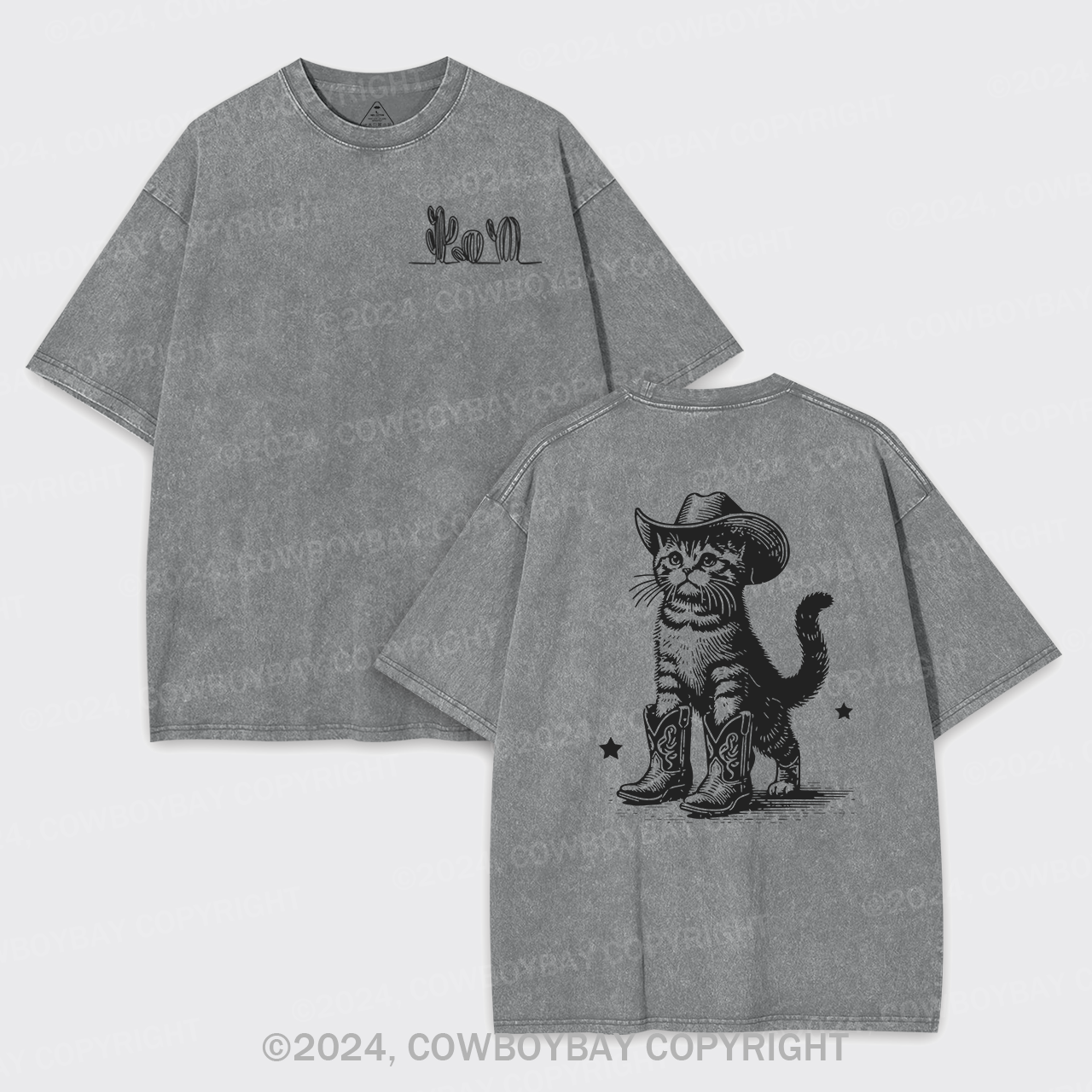 The Ranch Cats Are Loyal Garment-dye Tees