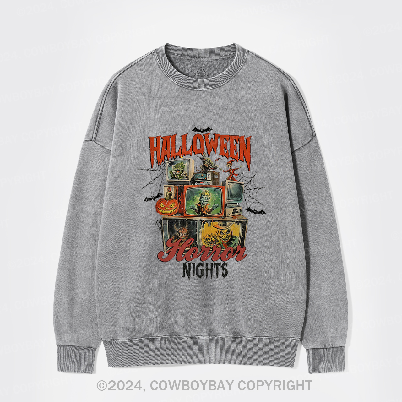 Halloween Horror Nights Washed Sweatshirts