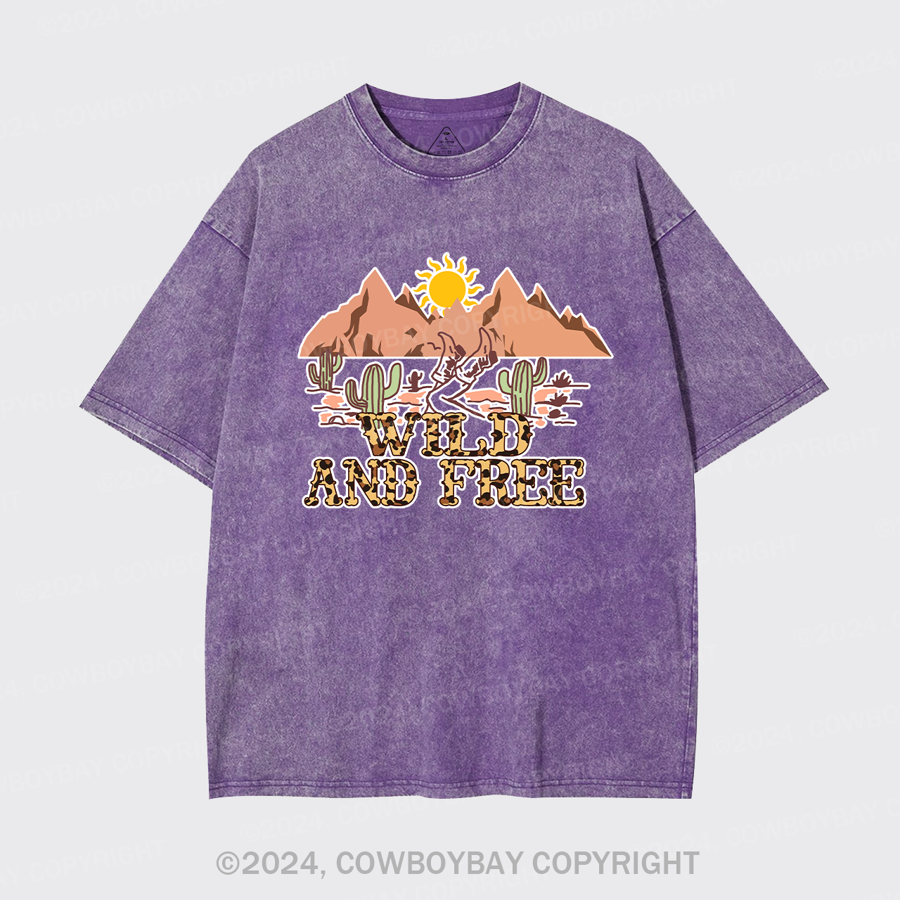 Wild & Free Desert Vintage Garment-dye Tees