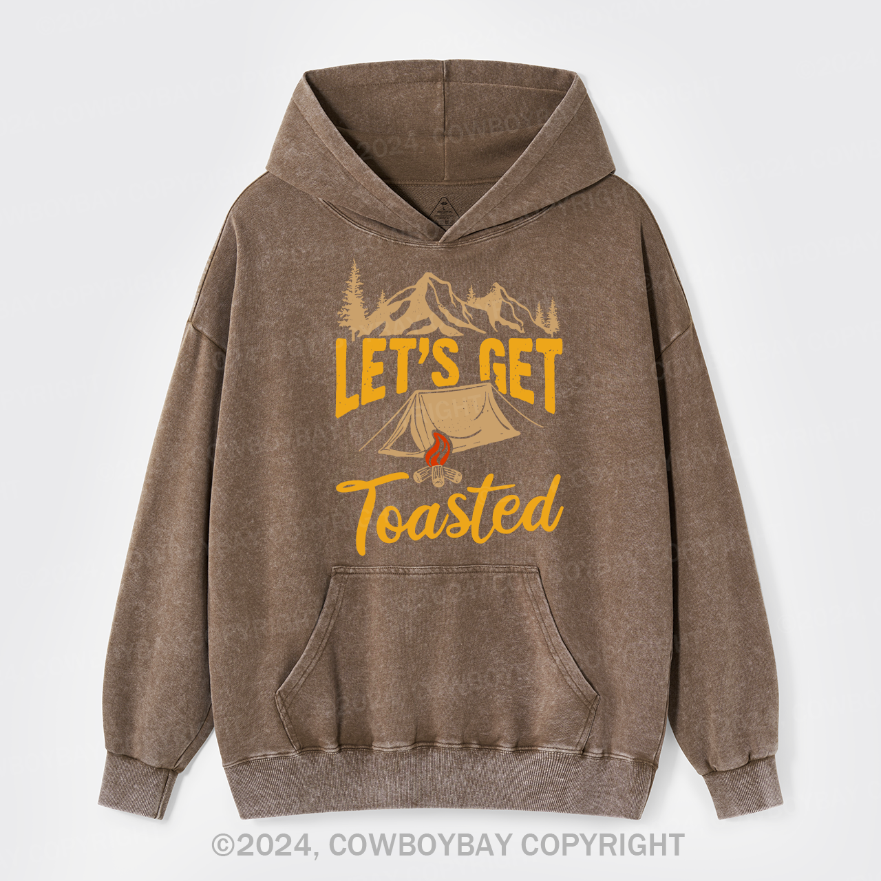 Let��s Get Toasted Garment-Dye Hoodies