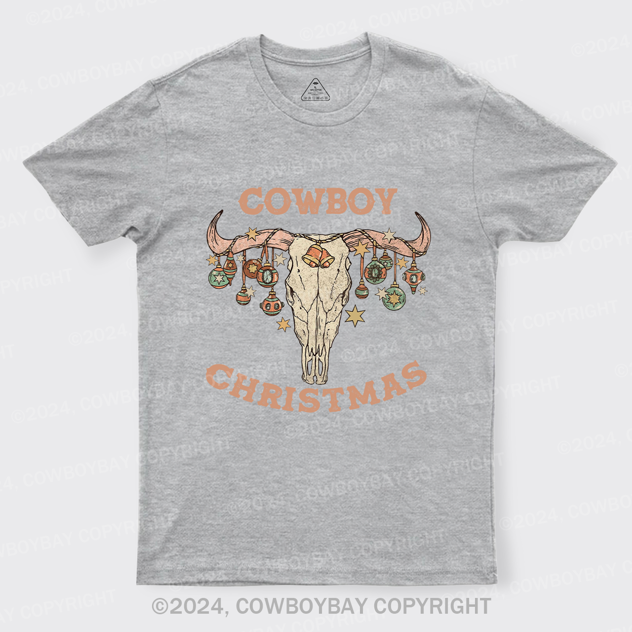 Christmas Cowboy Fantasy glass lamp T-Shirts