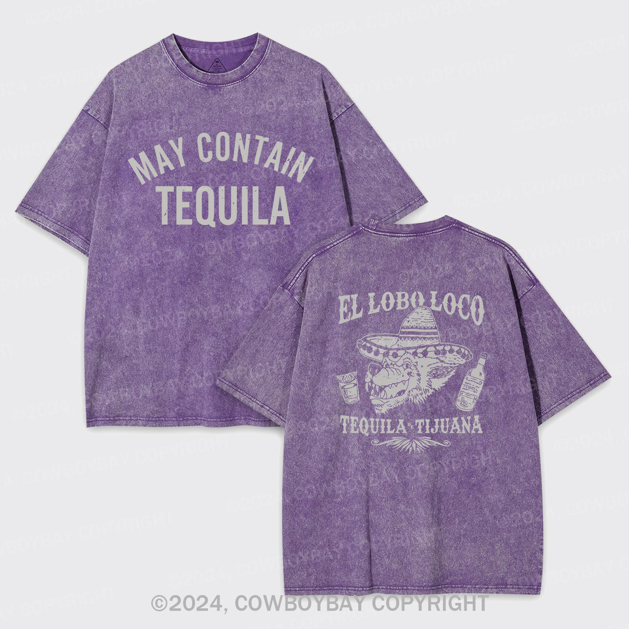 May Contain Tequila Garment-dye Tees