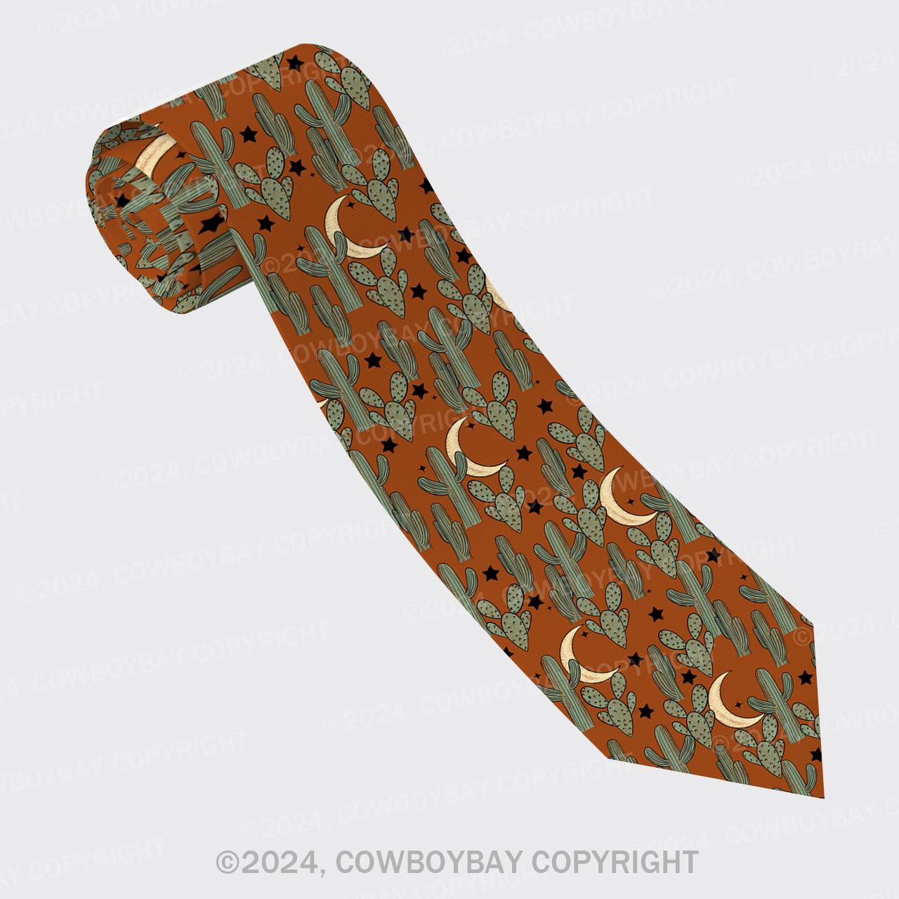 Boys Western Silk Necktie
