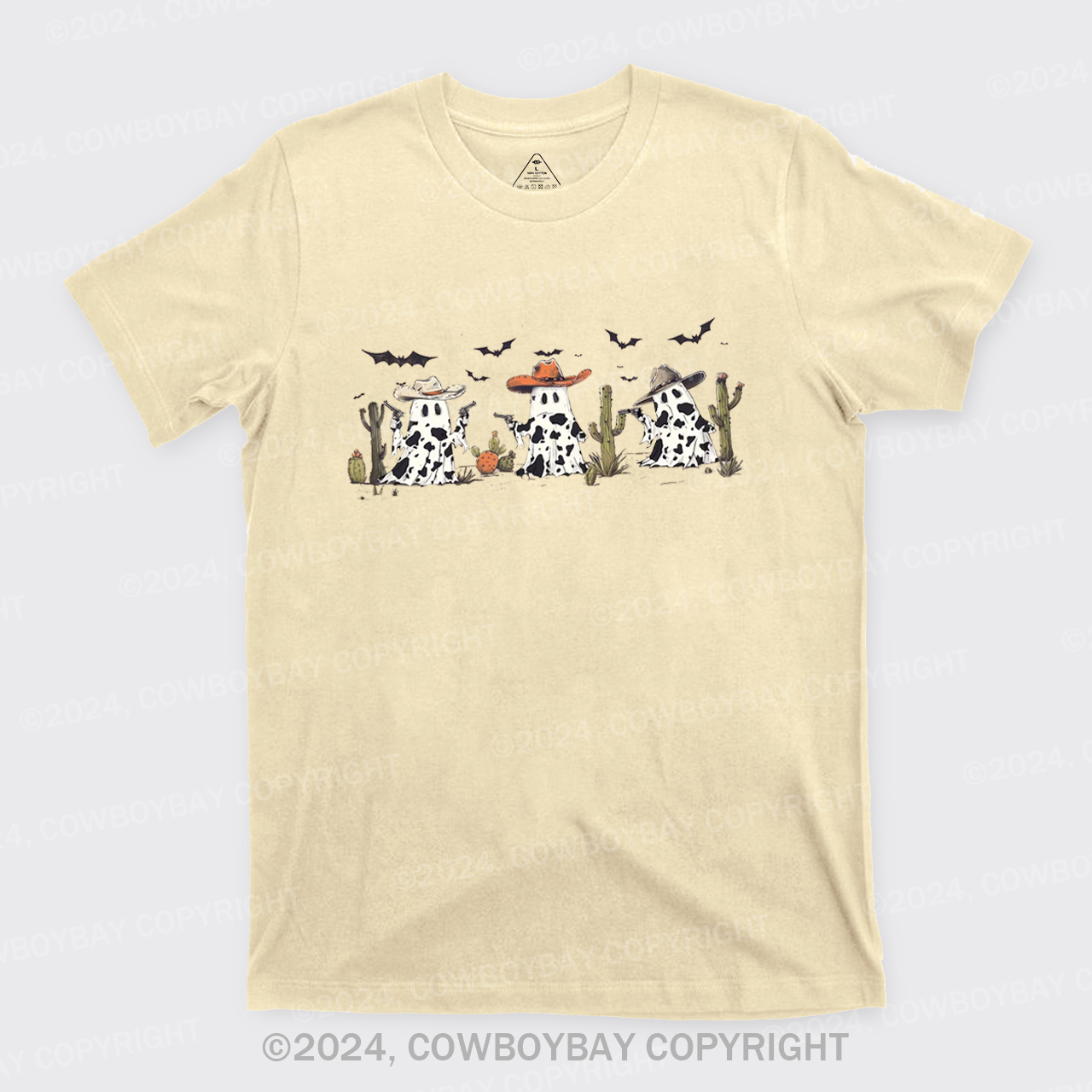 Halloween Ghost Cowboy T-Shirts