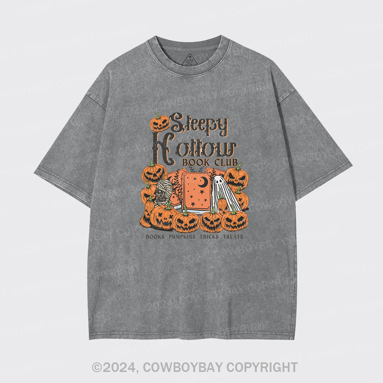 Sleepy Hollow Book Club Garment-dye Tees