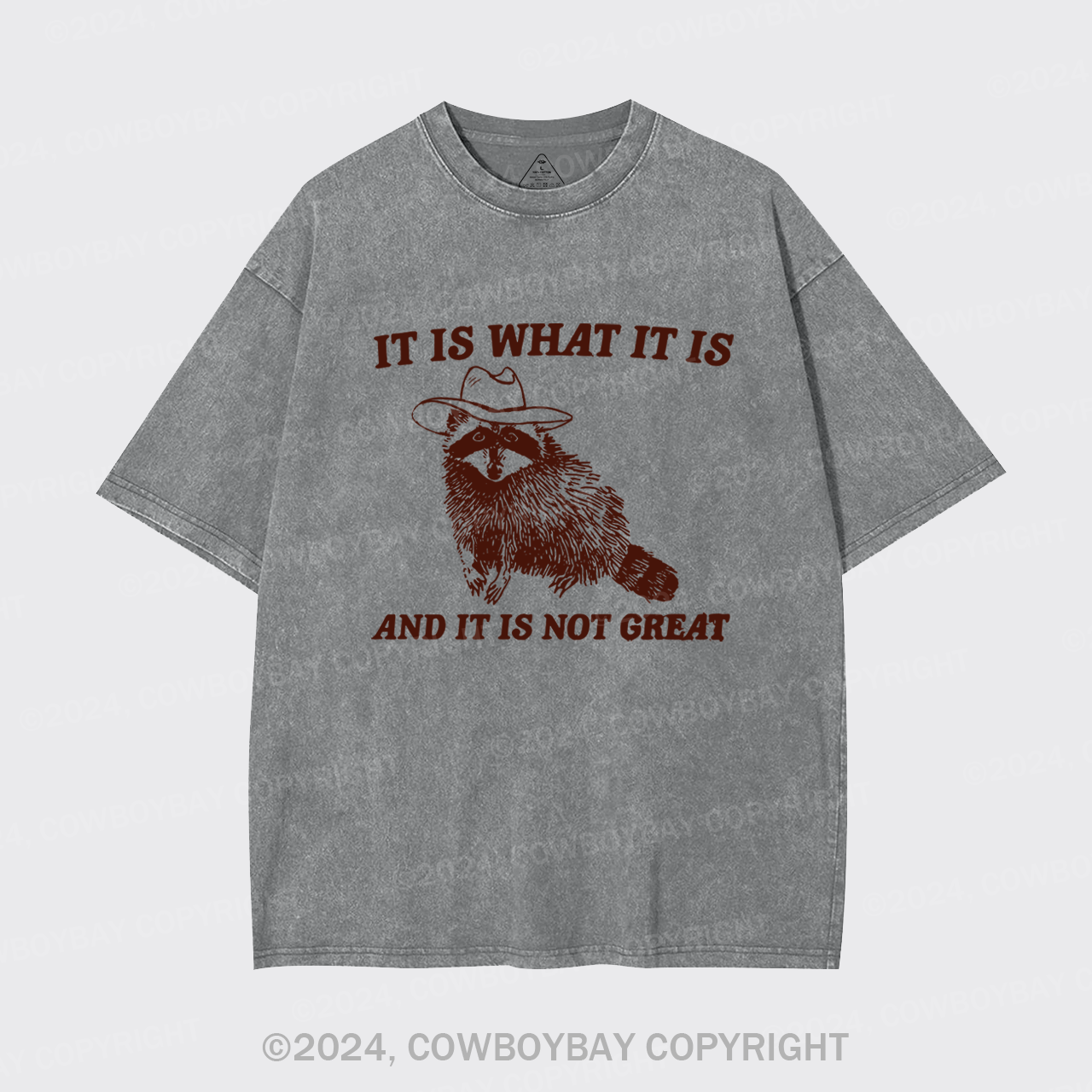 It Is What It Is And It Is Not Great Garment-dye Tees