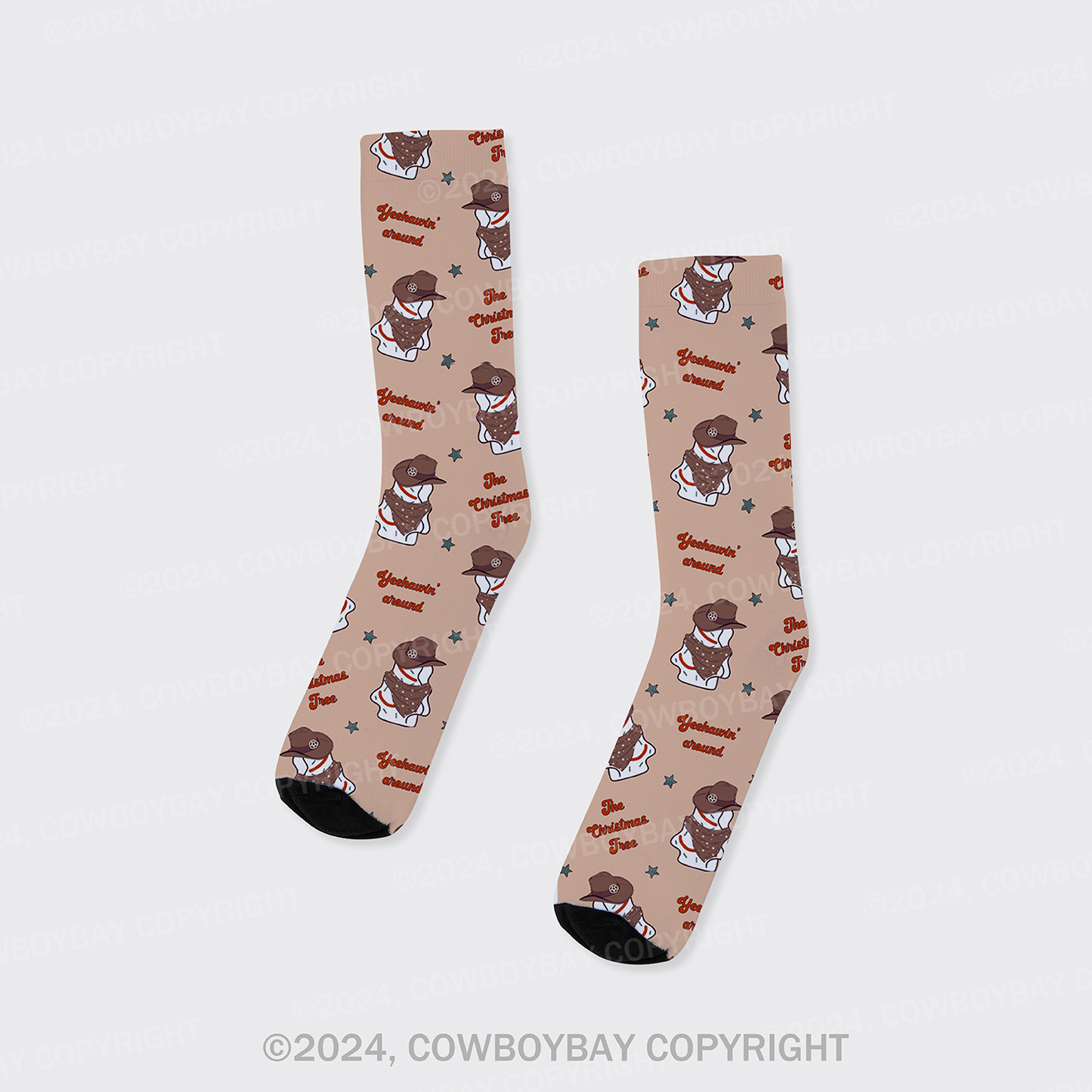  Tree Cakes Printed Cotton Socks