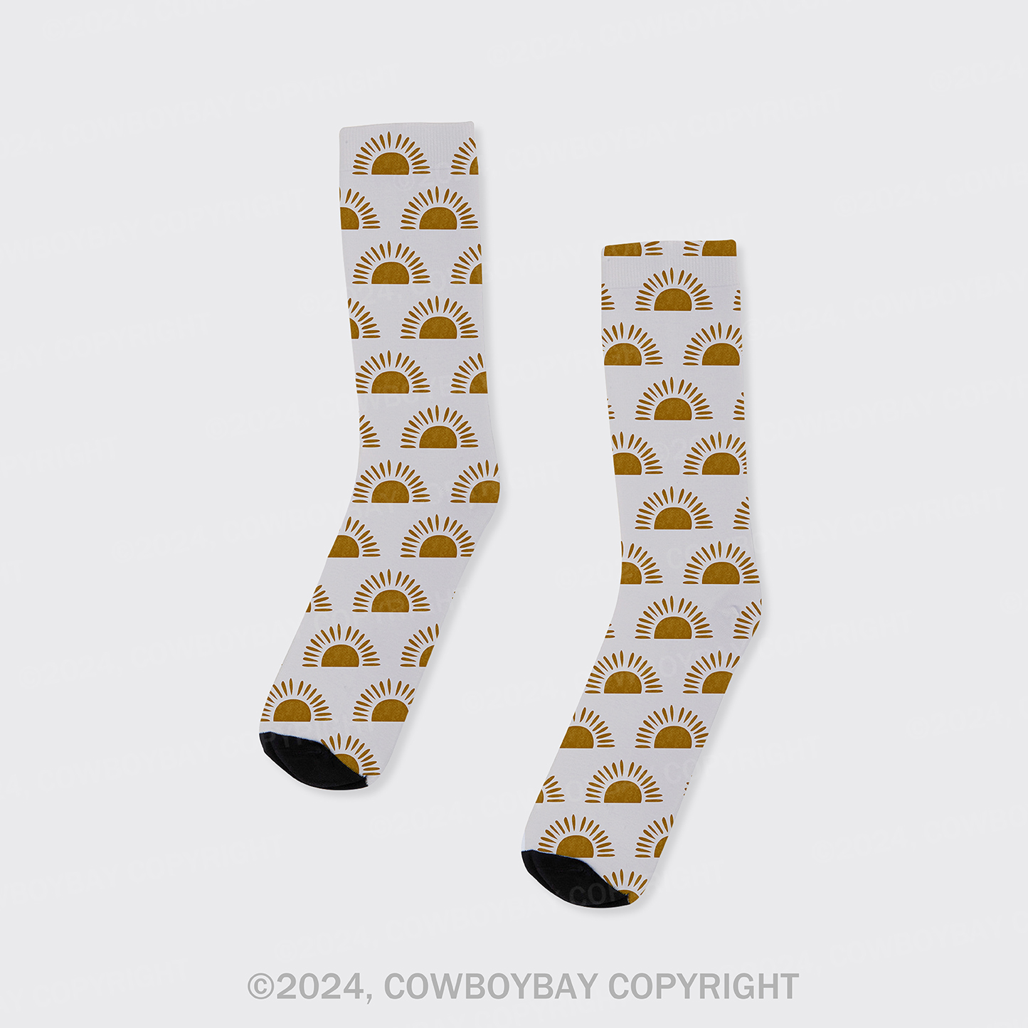 Western Sun Printed Cotton Socks