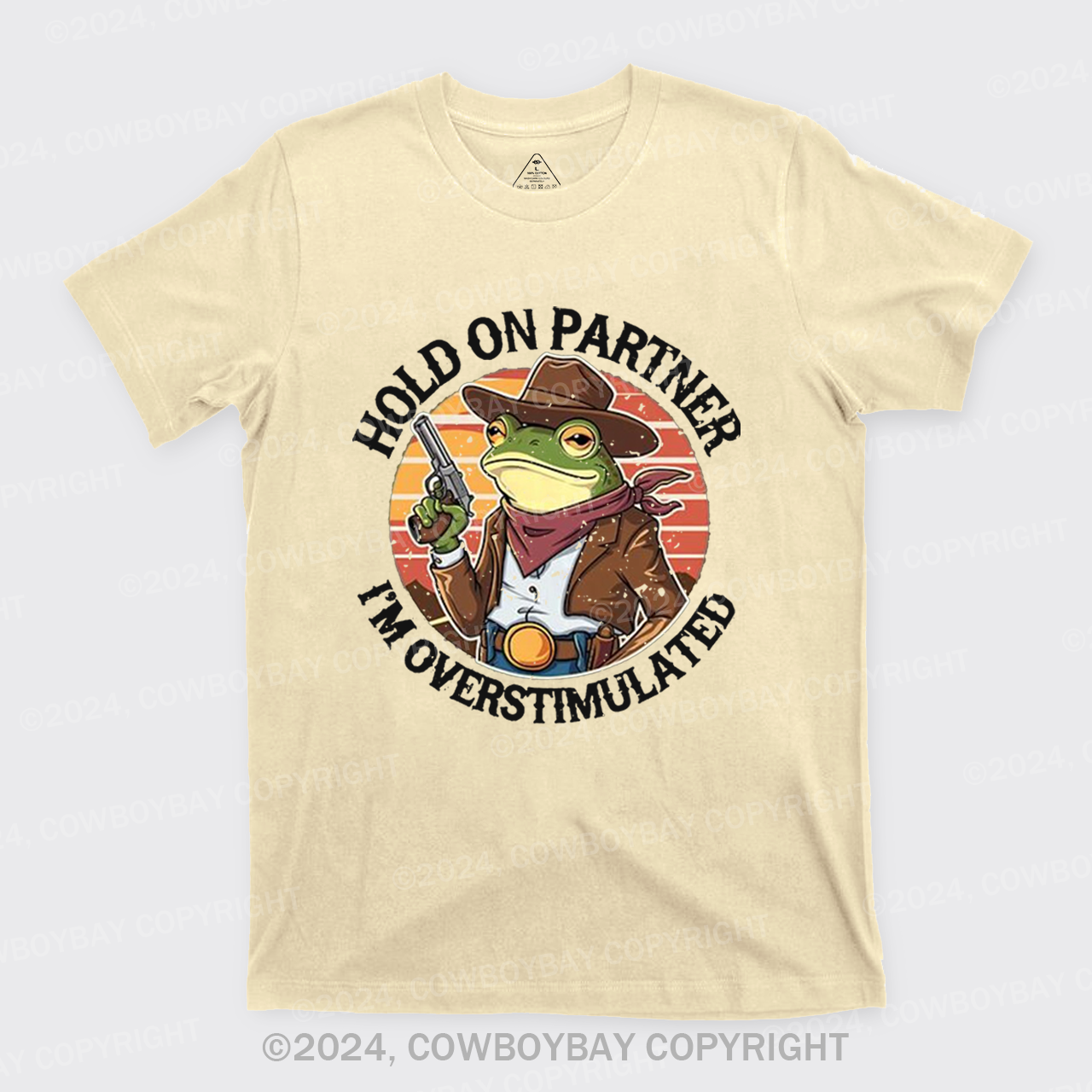 Hold On Partner I'm Overstimulated T-Shirts