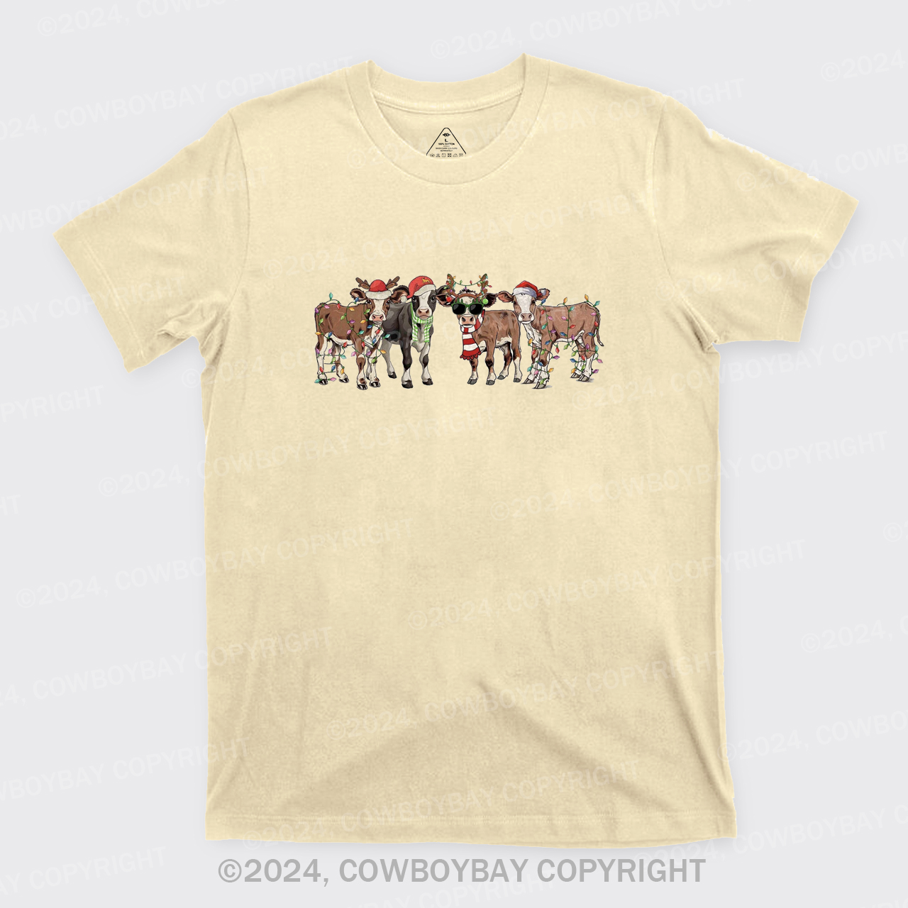 Christmas Cow T-Shirts