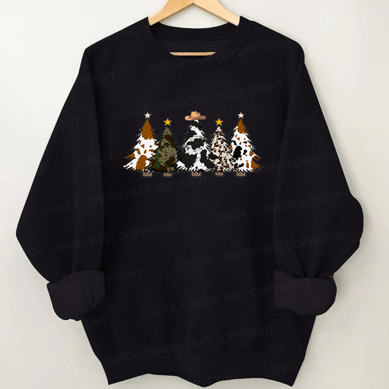 Merry Christmas Cowboy Sweatshirt