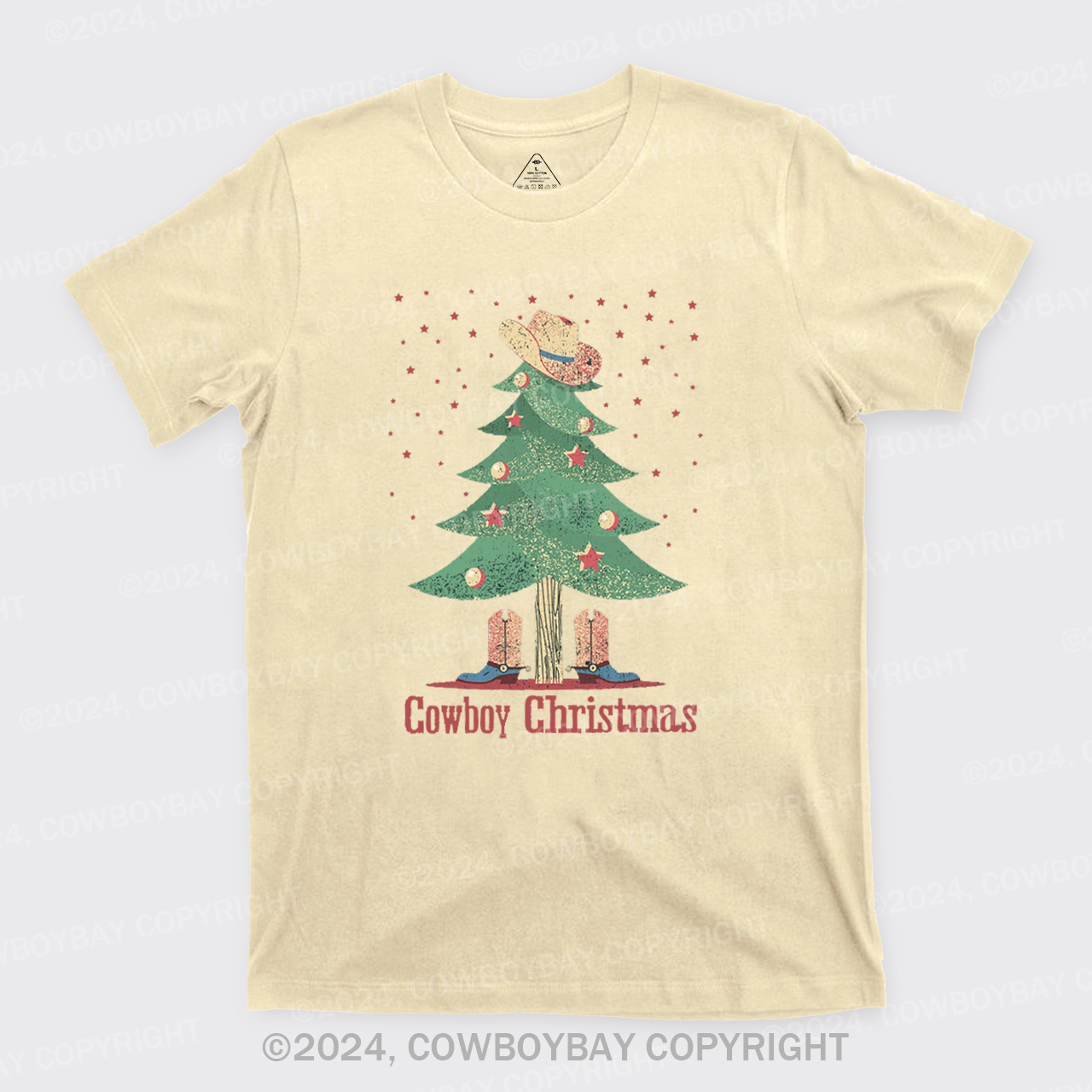Cowboy Christmas Boots T-Shirts