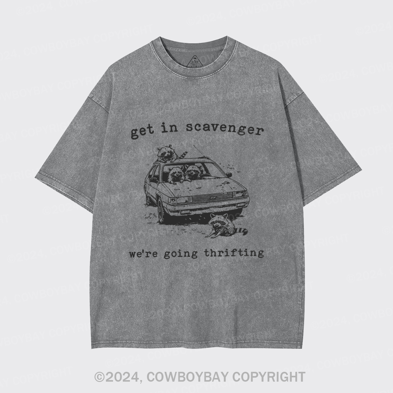 Get In Scavenger We're Going Thrifting Garment-dye Tees