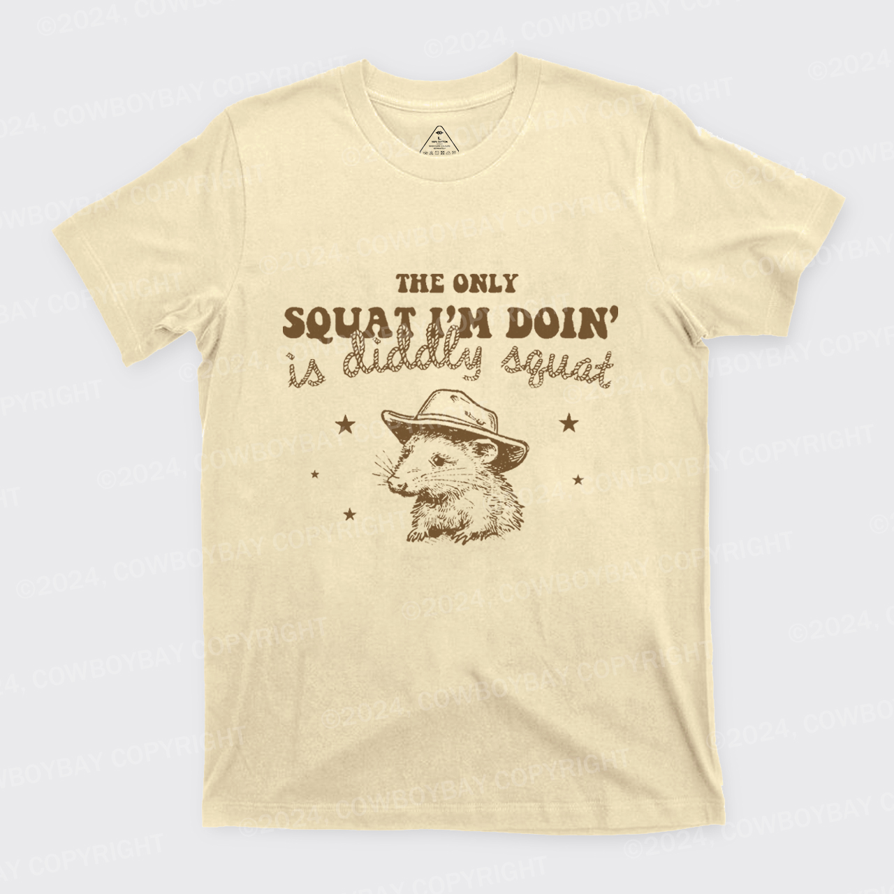 The Only Squat I'm Doing Is Diddly Squat T-Shirts