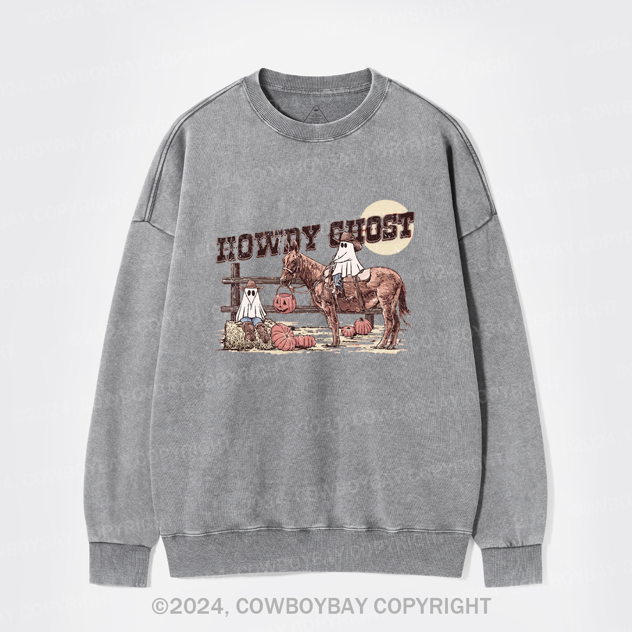 Howdy Ghost Washed Sweatshirts