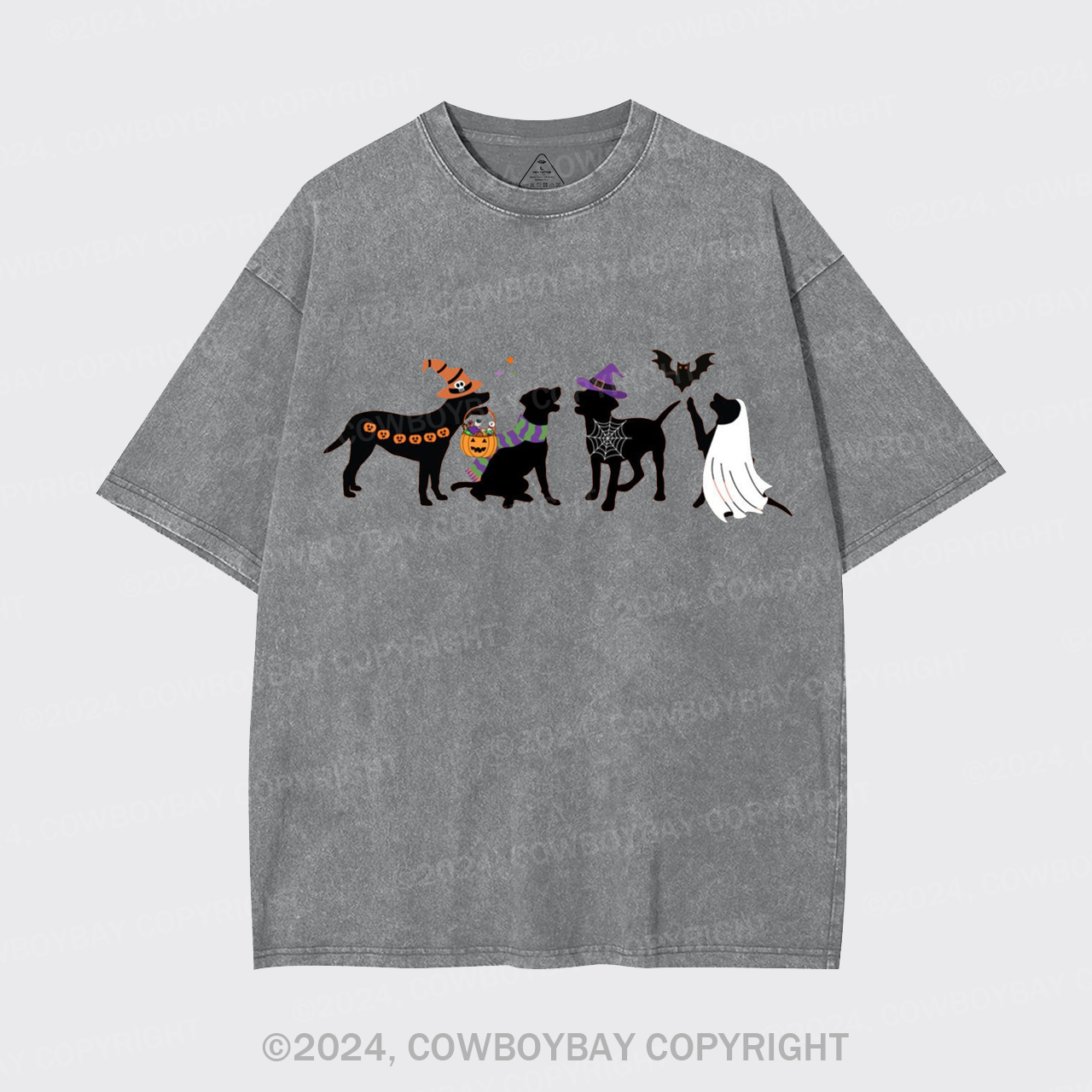 Halloween Dog Garment-dye Tees