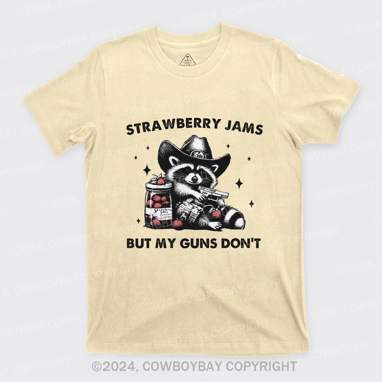Strawberry Jams But My Guns Don't T-Shirts